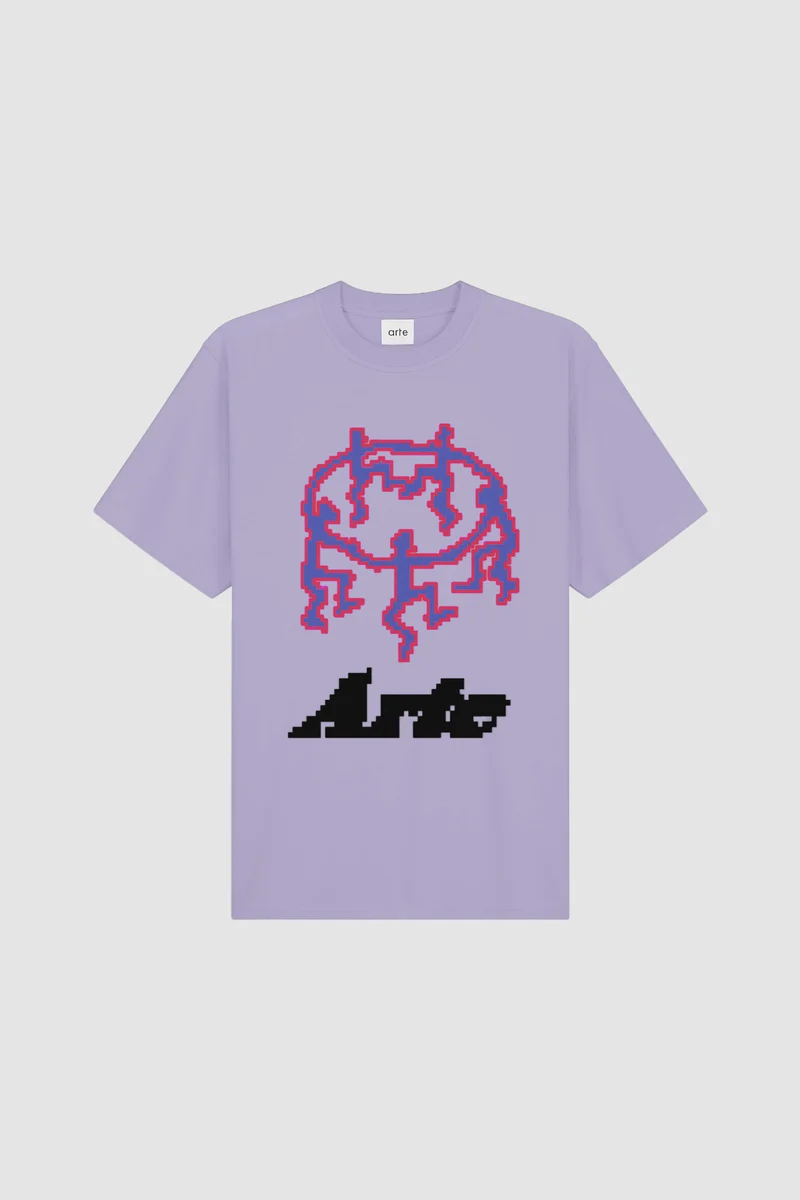 T-shirt Tommy Pixel Dancers - Violet
