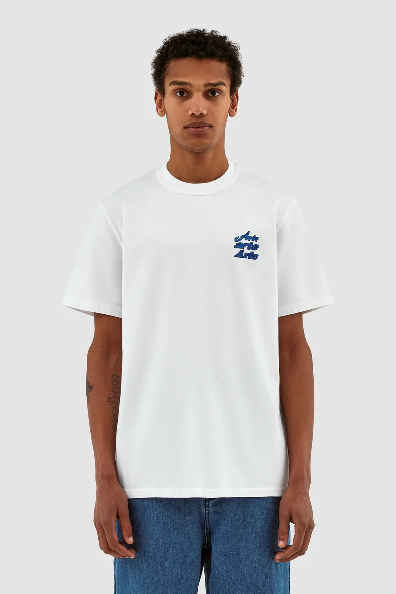 T-shirt Tommy Back Multi - Blanc