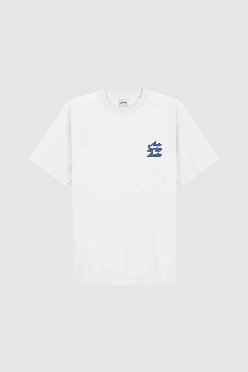 T-shirt Tommy Back Multi - Blanc