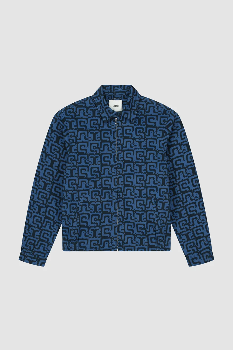 Veste Jones Allover - Marine/Bleu