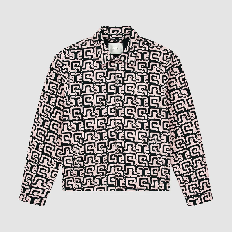 Veste Jones Allover - Marine/Crème