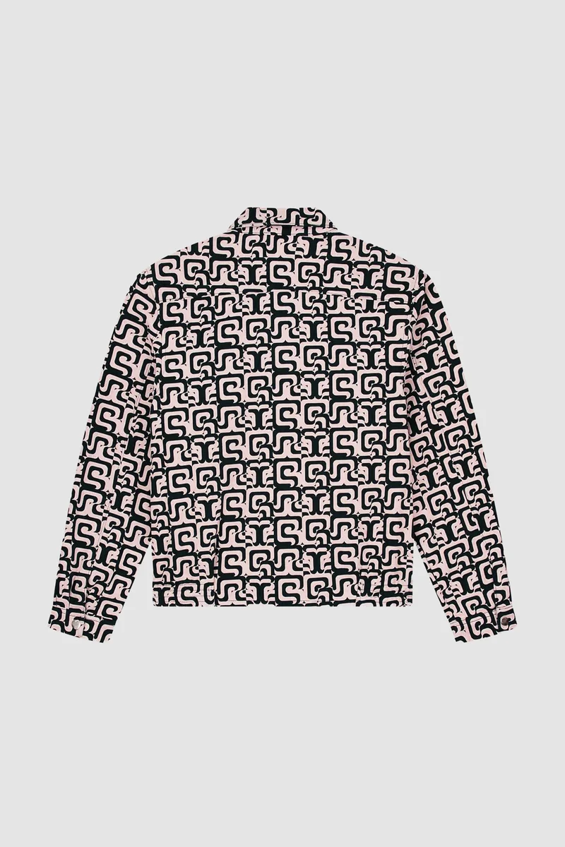Veste Jones Allover - Marine/Crème