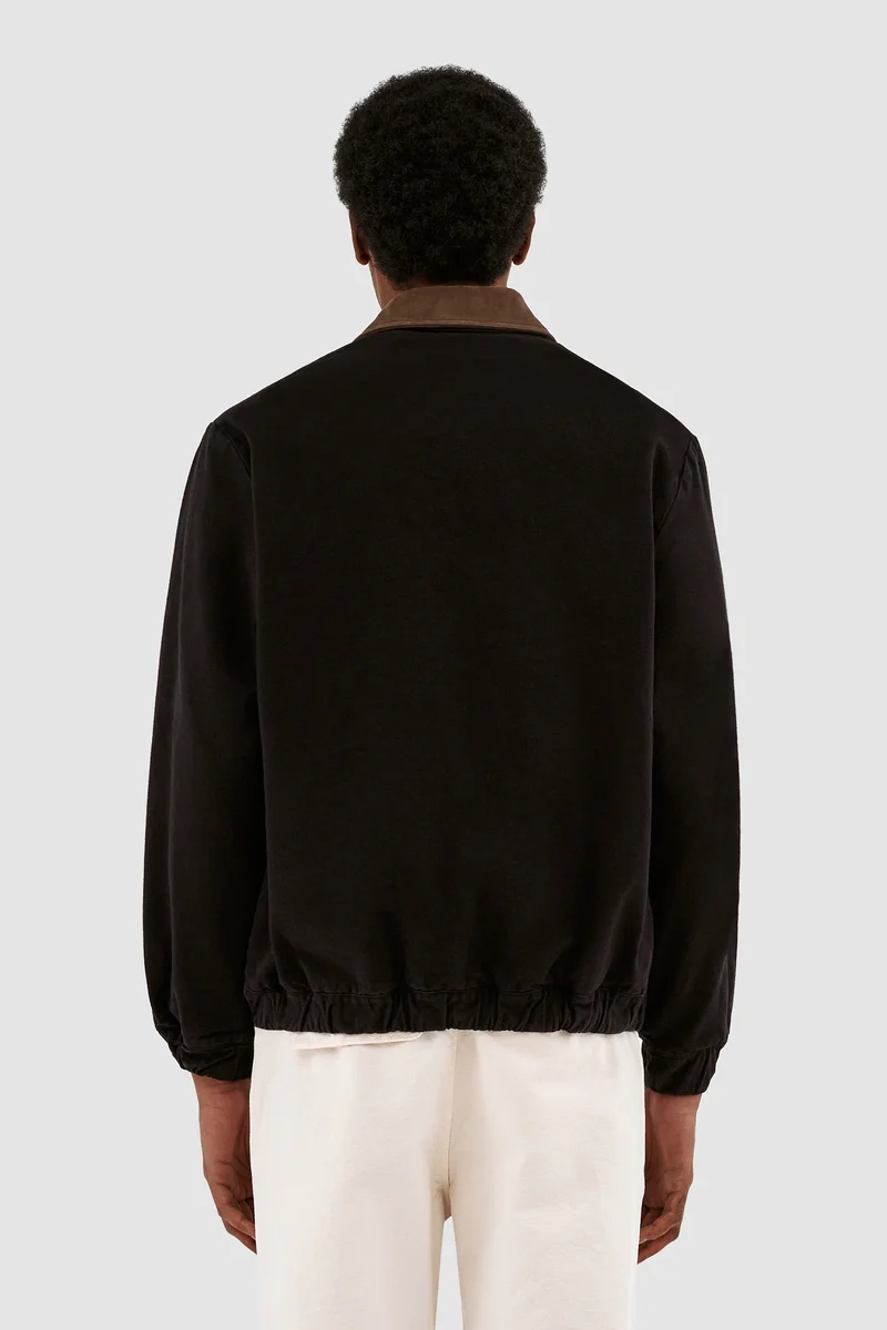 Veste à collier Jacob - Noir
