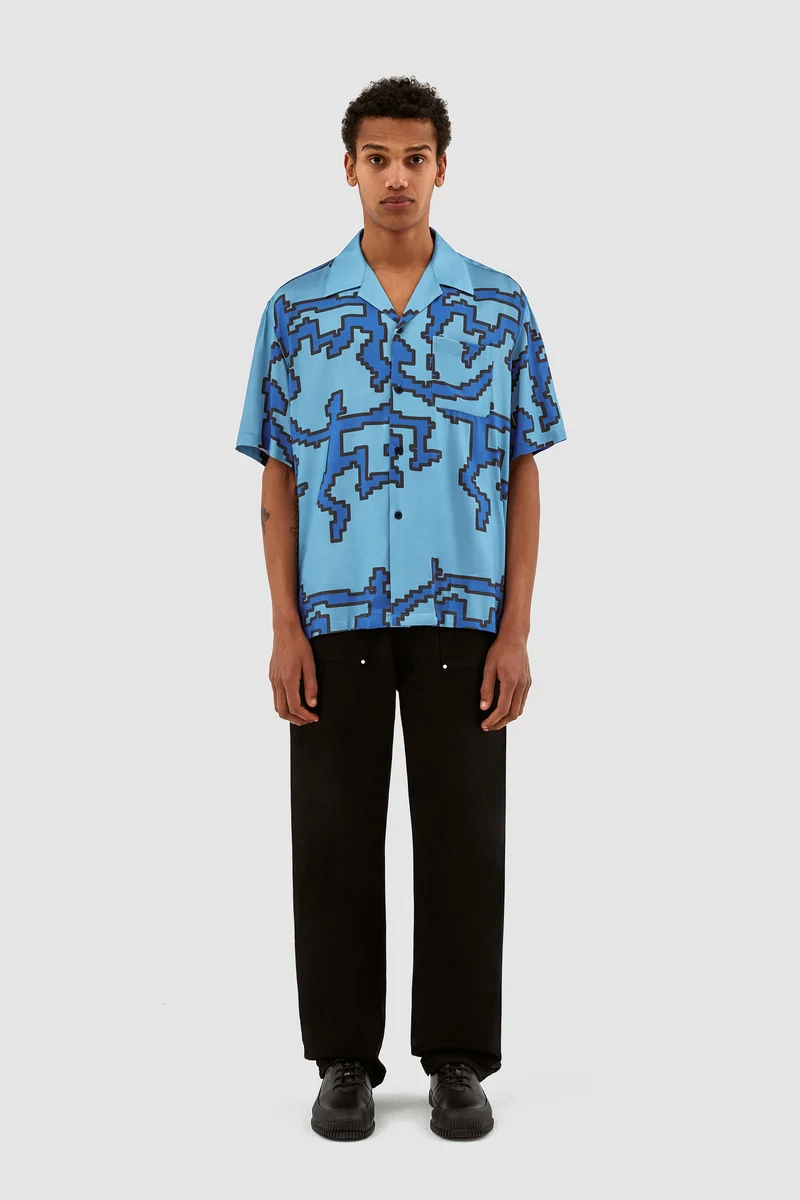 Chemise Scottie Dancers - Bleu clair