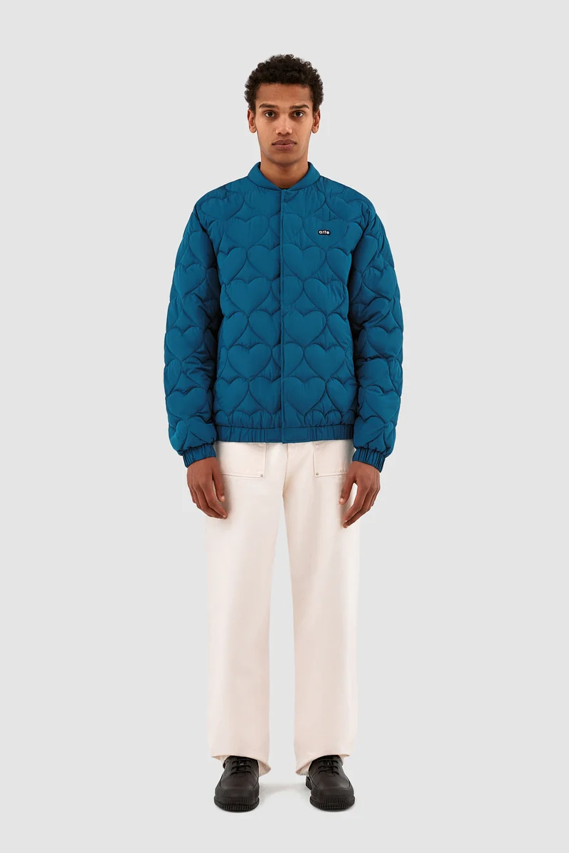 Veste Jonas Heart - Bleu pétrole