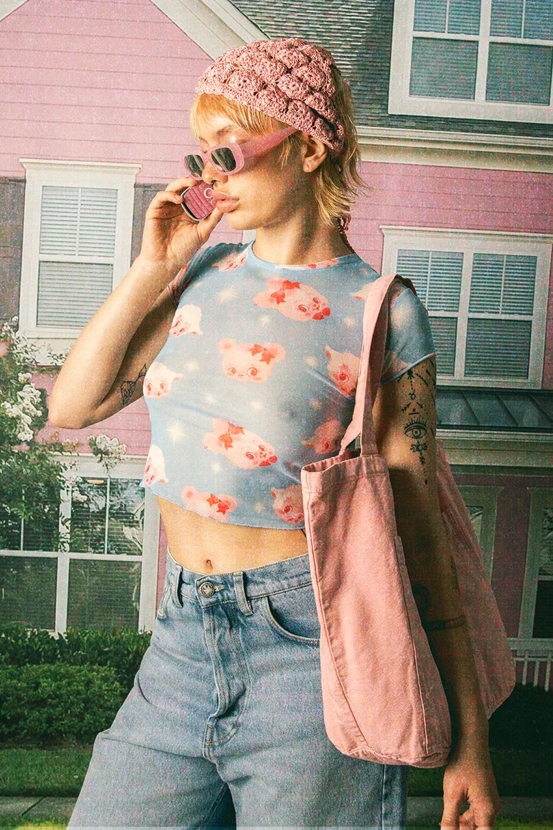 T-shirt Tulle Dark People