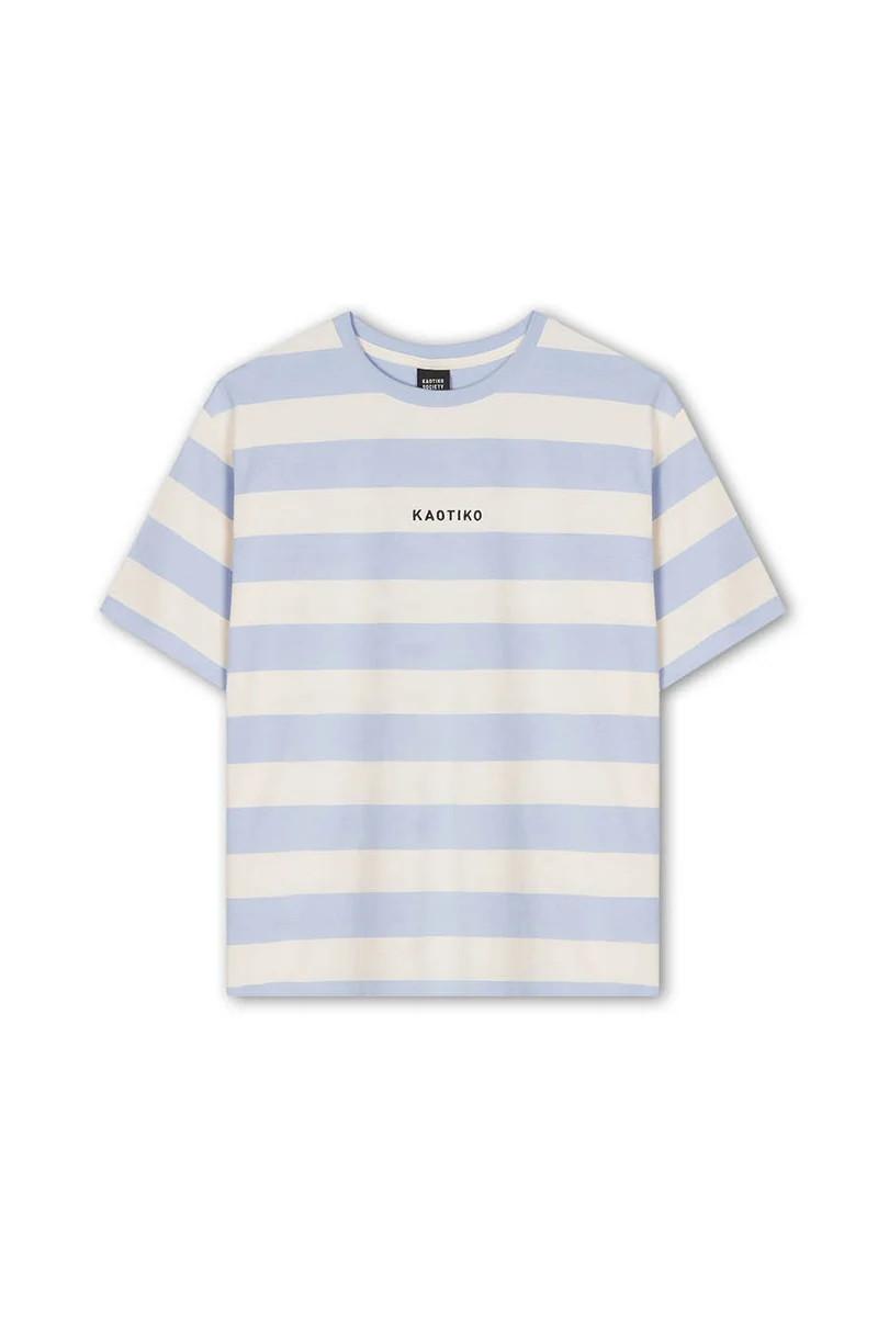T-shirt Niall Stripes Orchid Lilac