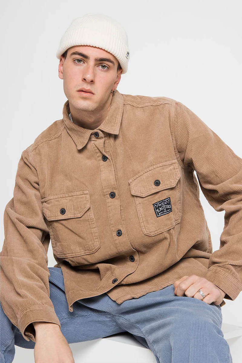 Chemise Corduroy Toasté