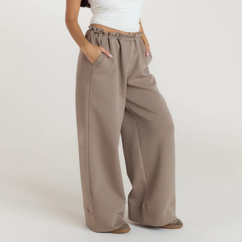 Jogger en Néoprène - Taupe