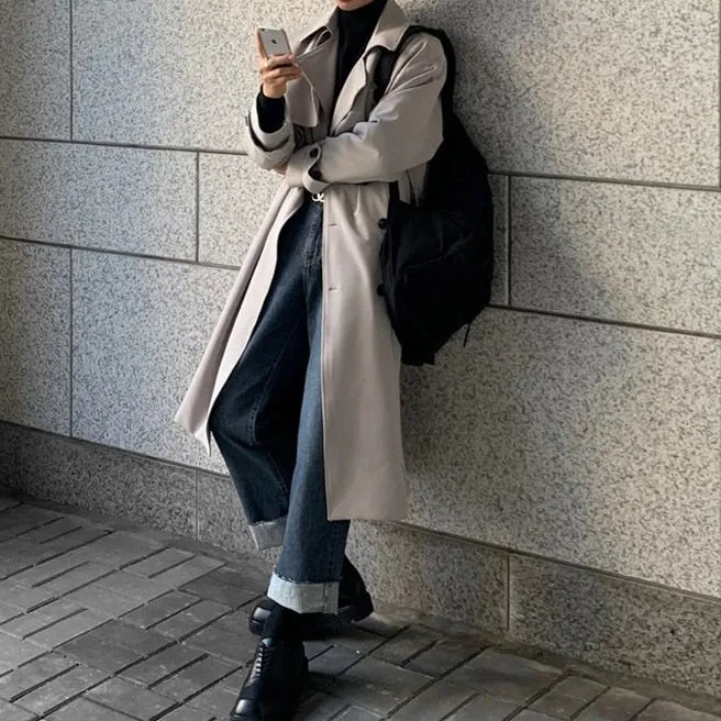Veste Coréenne Longue