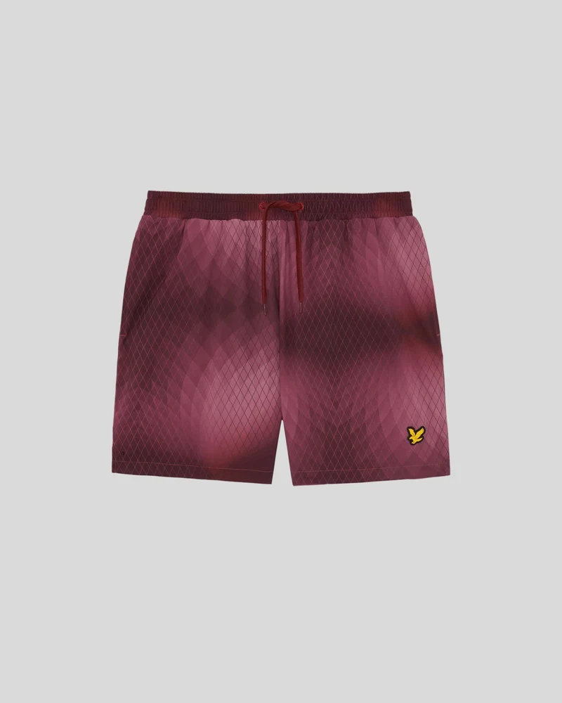 Monogram Geometric Swim Shorts