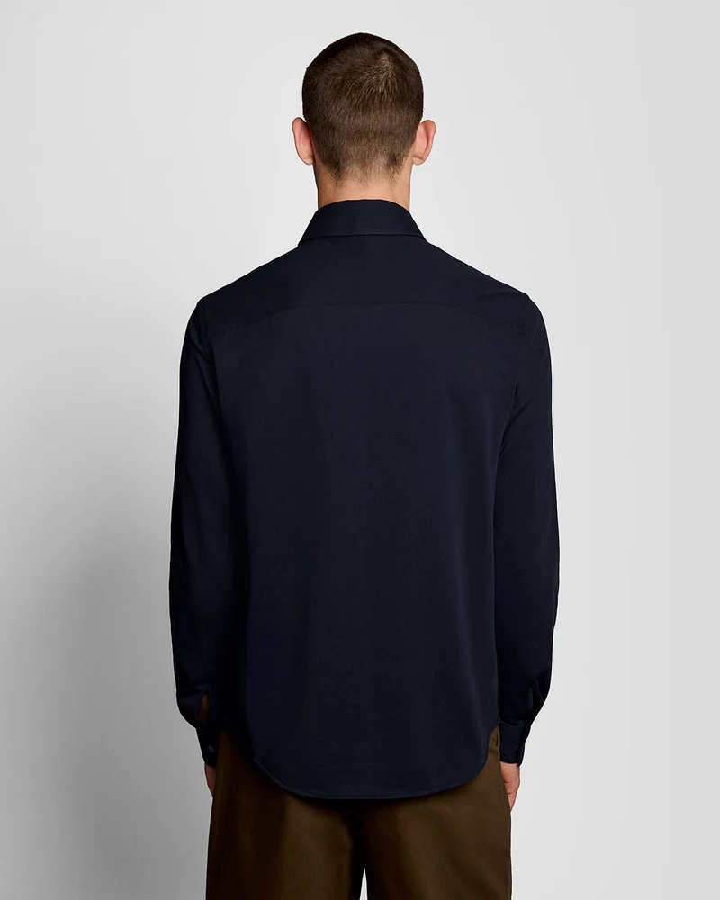 Cotton Oxford Jersey Shirt