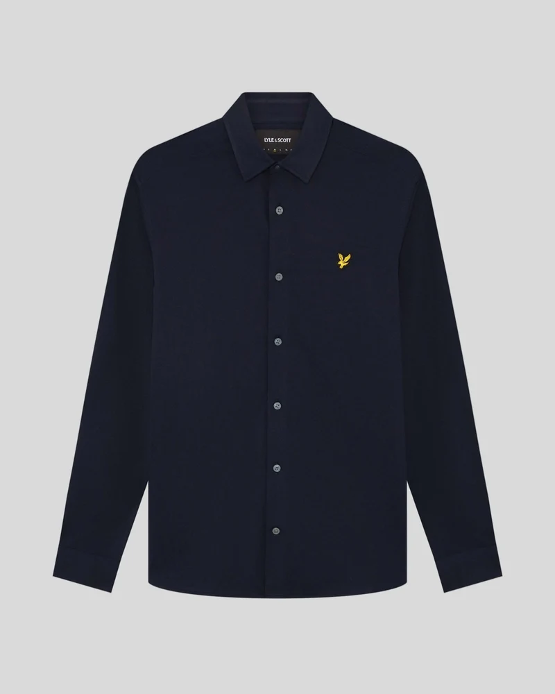 Cotton Oxford Jersey Shirt