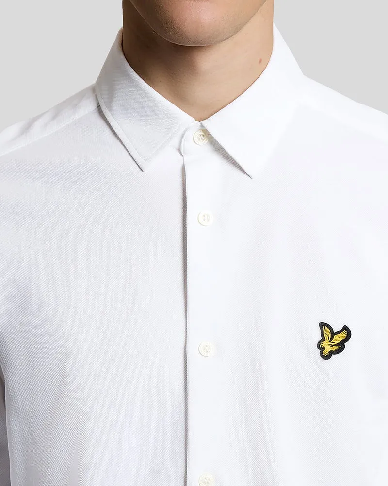 Cotton Oxford Jersey Shirt