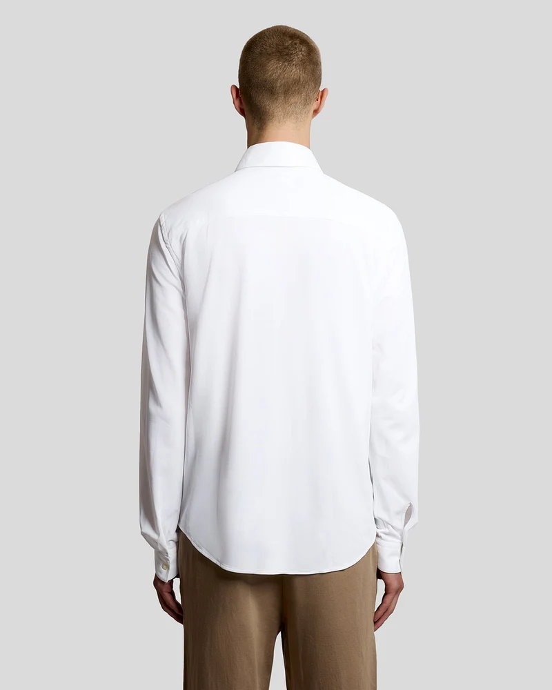 Cotton Oxford Jersey Shirt