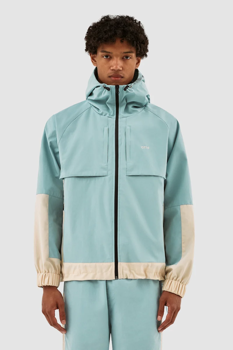 Veste Jeremy - Bleu clair/crème