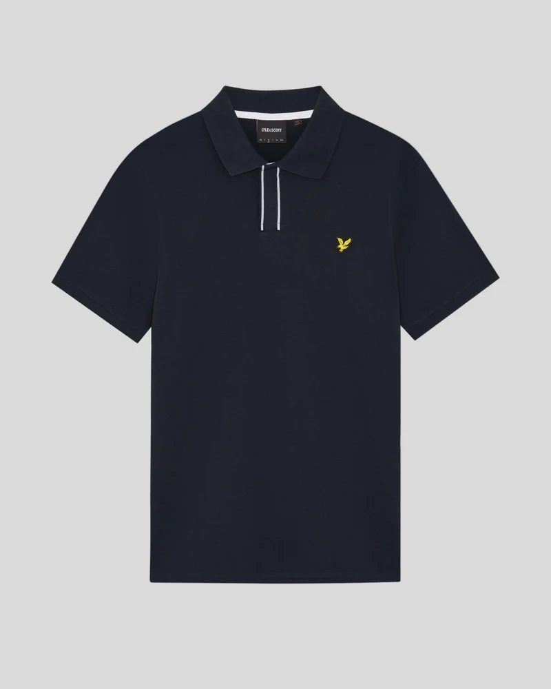 Placket Tipped Polo Shirt