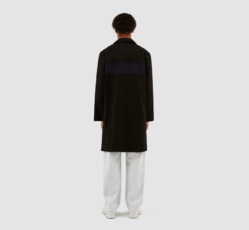 Manteau Joe Strap - Noir/Marine