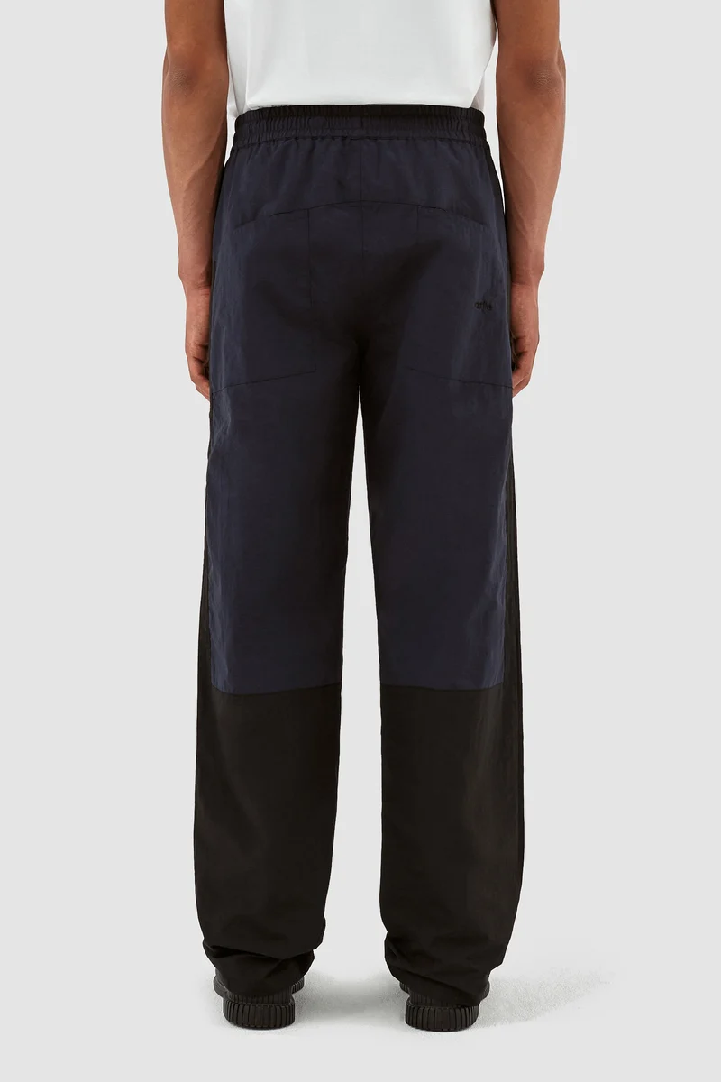 Pantalon Jeremy contrasté - Noir/Marine