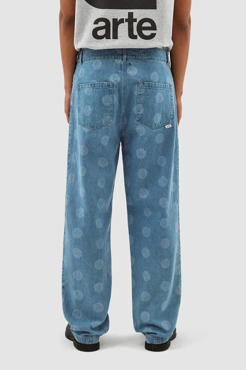 Pantalon Jackson Dots Fade - Bleach Denim