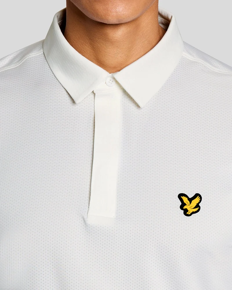 Concealed Placket Polo Shirt