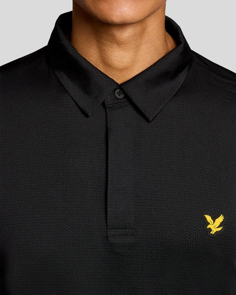 Concealed Placket Polo Shirt