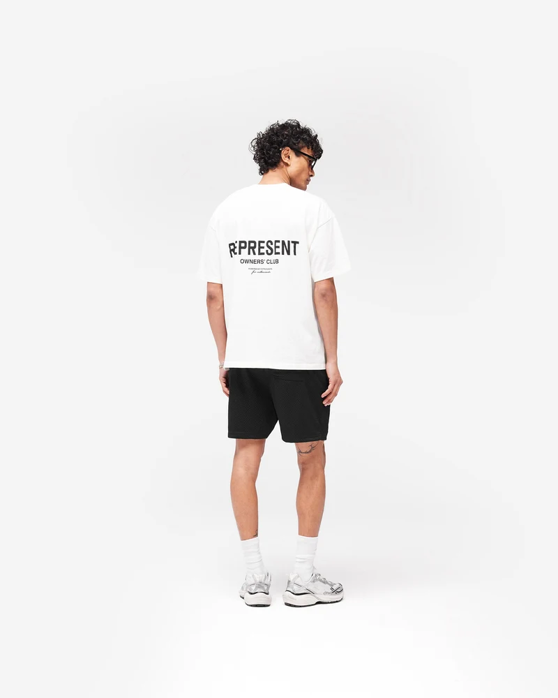 Represent Owners Club Mesh Shorts - Black