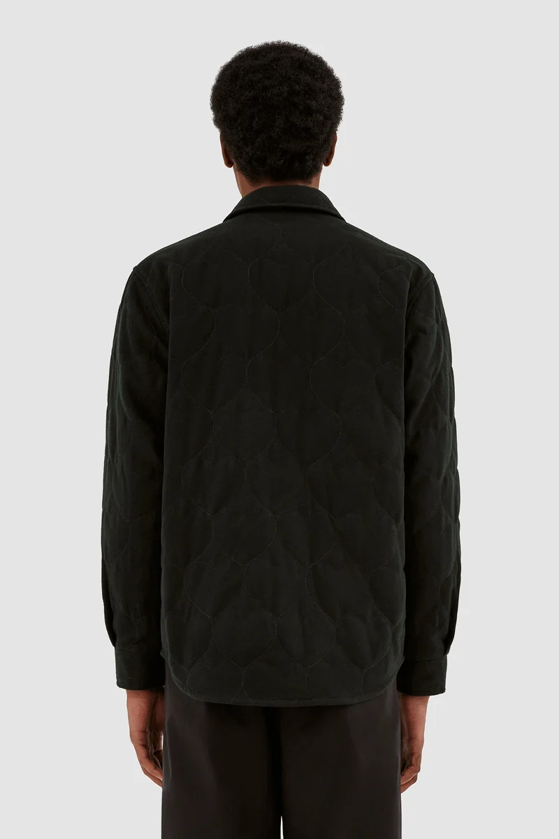 Chemise matelassée Stockton - Vert foncé