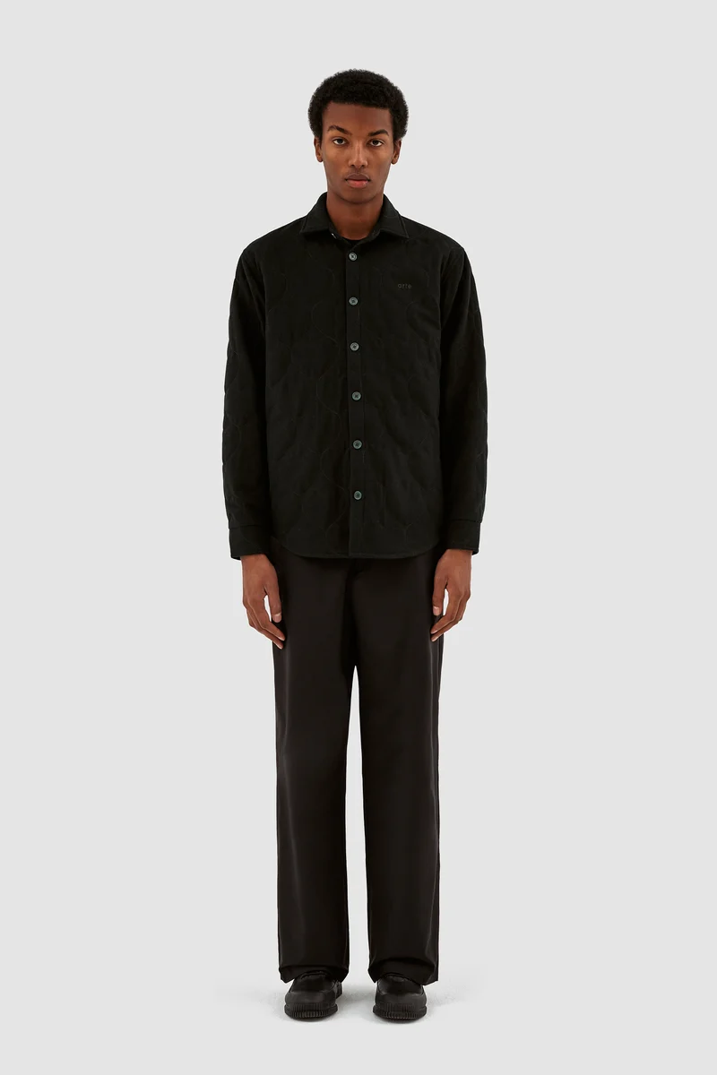 Chemise matelassée Stockton - Vert foncé