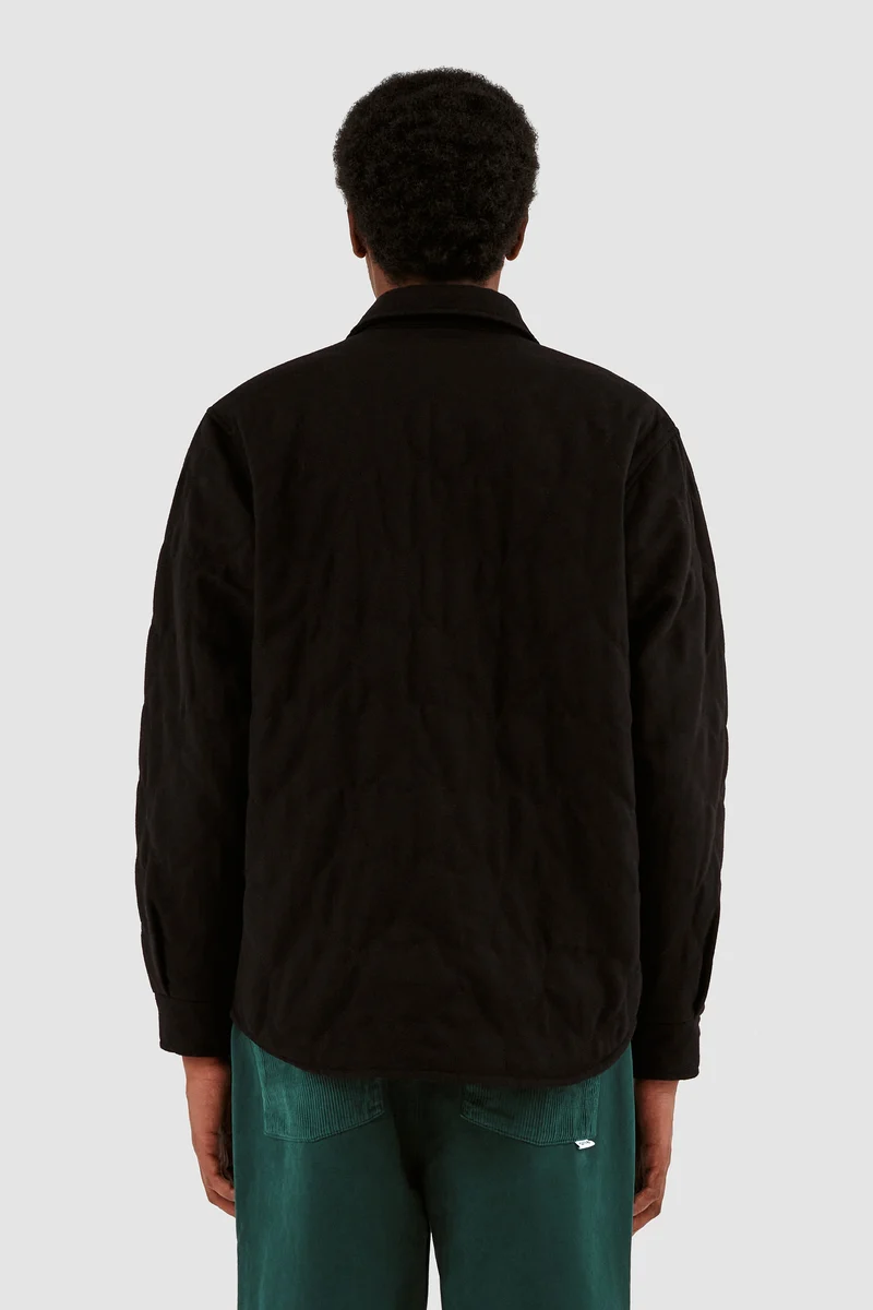 Chemise matelassée Stockton - Noir