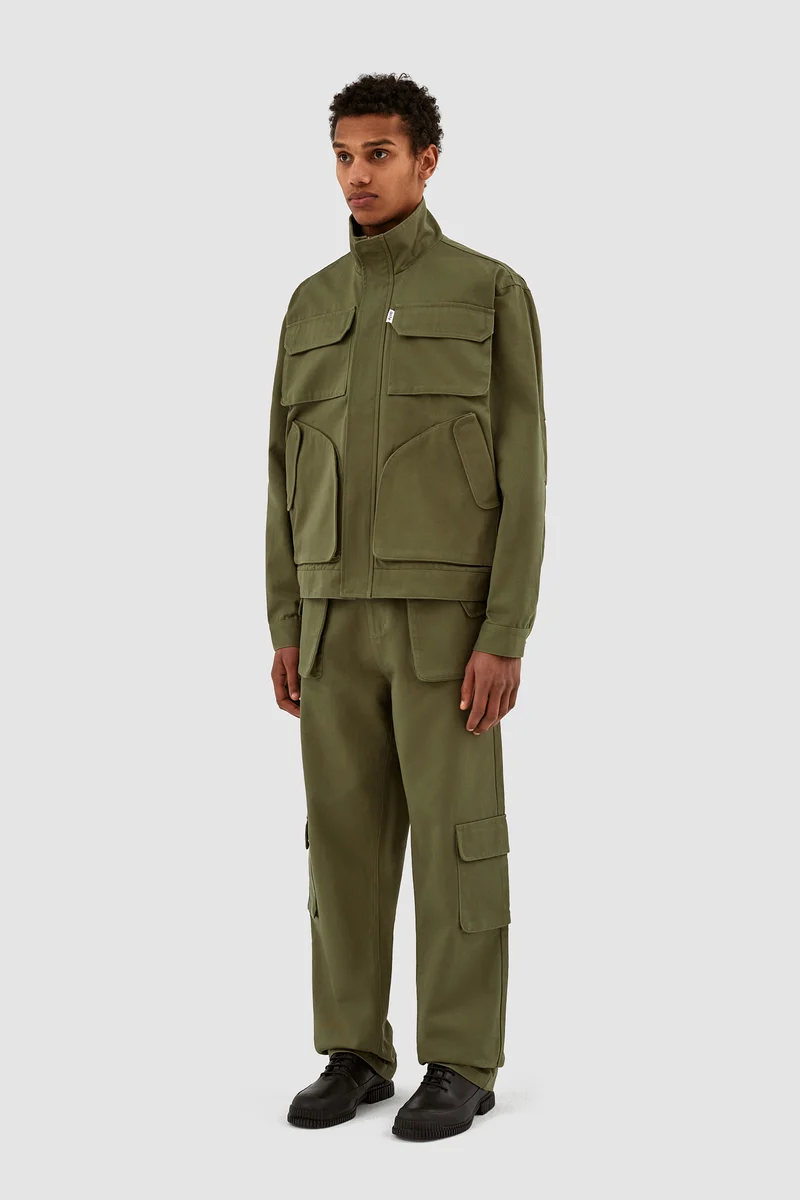 Veste cargo Jaden - Vert clair