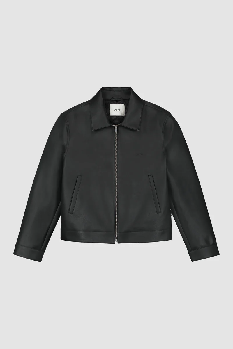 Veste à col Jasper - Noir
