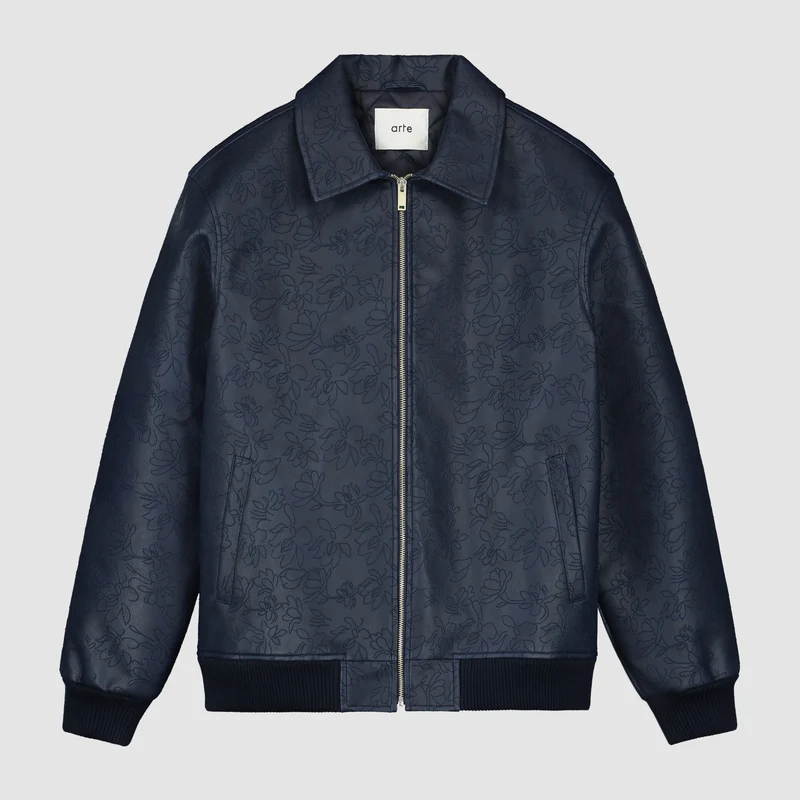 Veste brodée Jonah - Marine