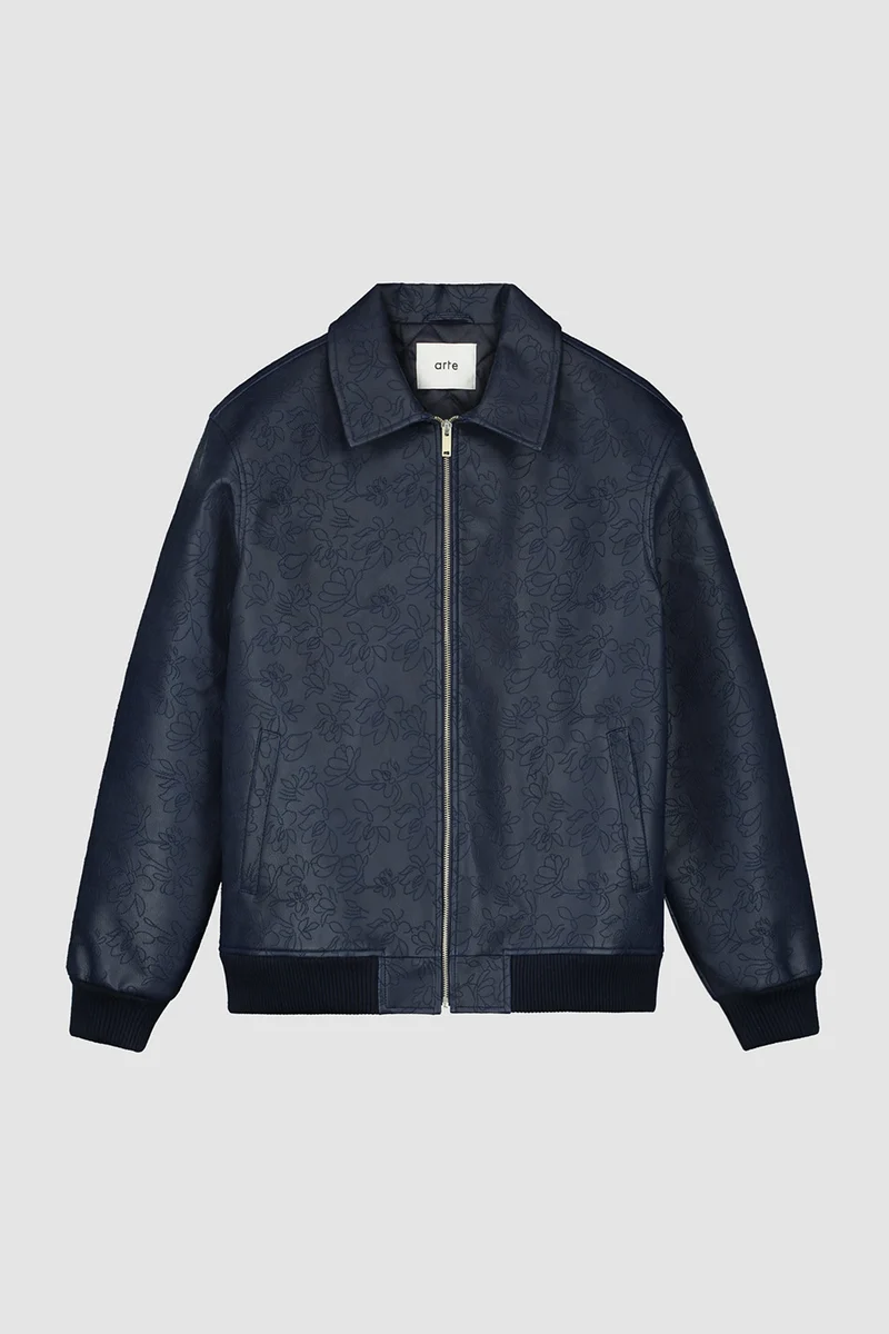 Veste brodée Jonah - Marine