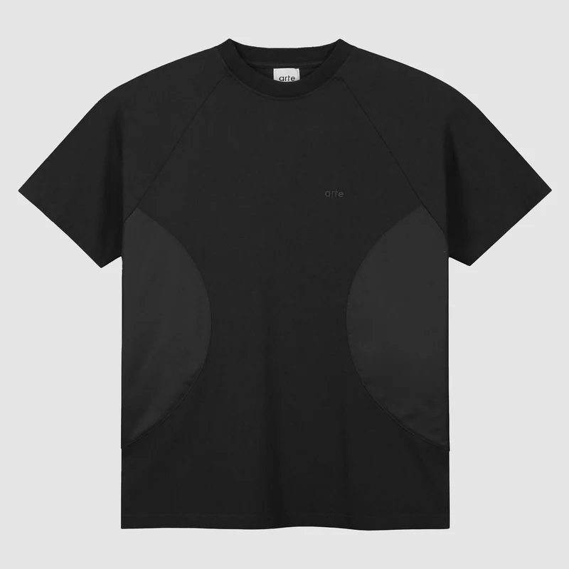T-shirt Theo W Cuts - Noir