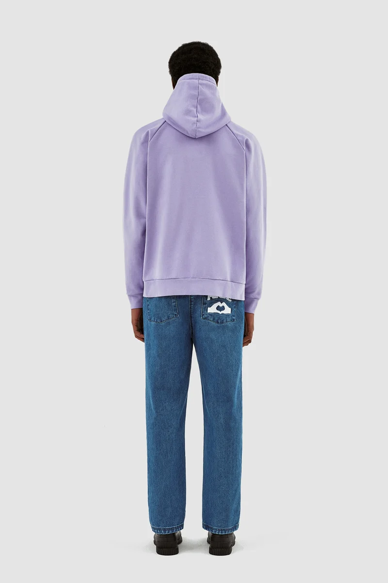 Joe Pixel Dancer Zip Hoodie - Lilas
