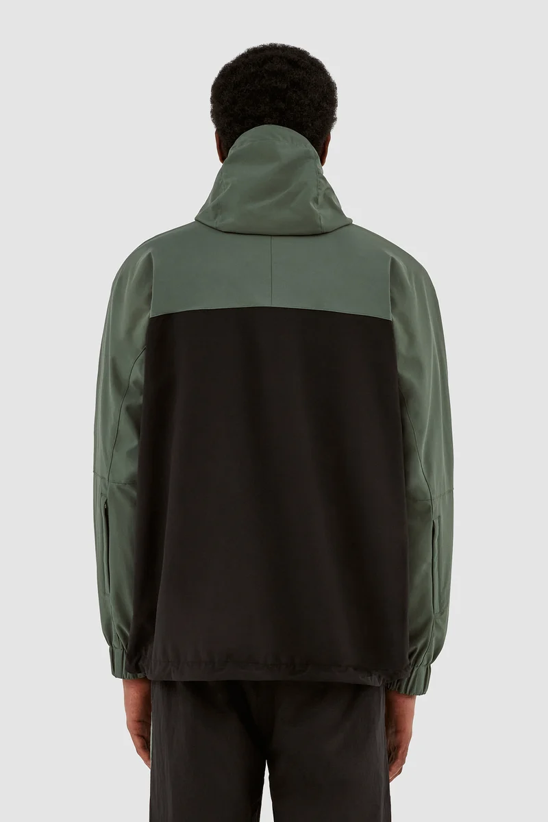 Veste contrastée Jake - Noir/vert