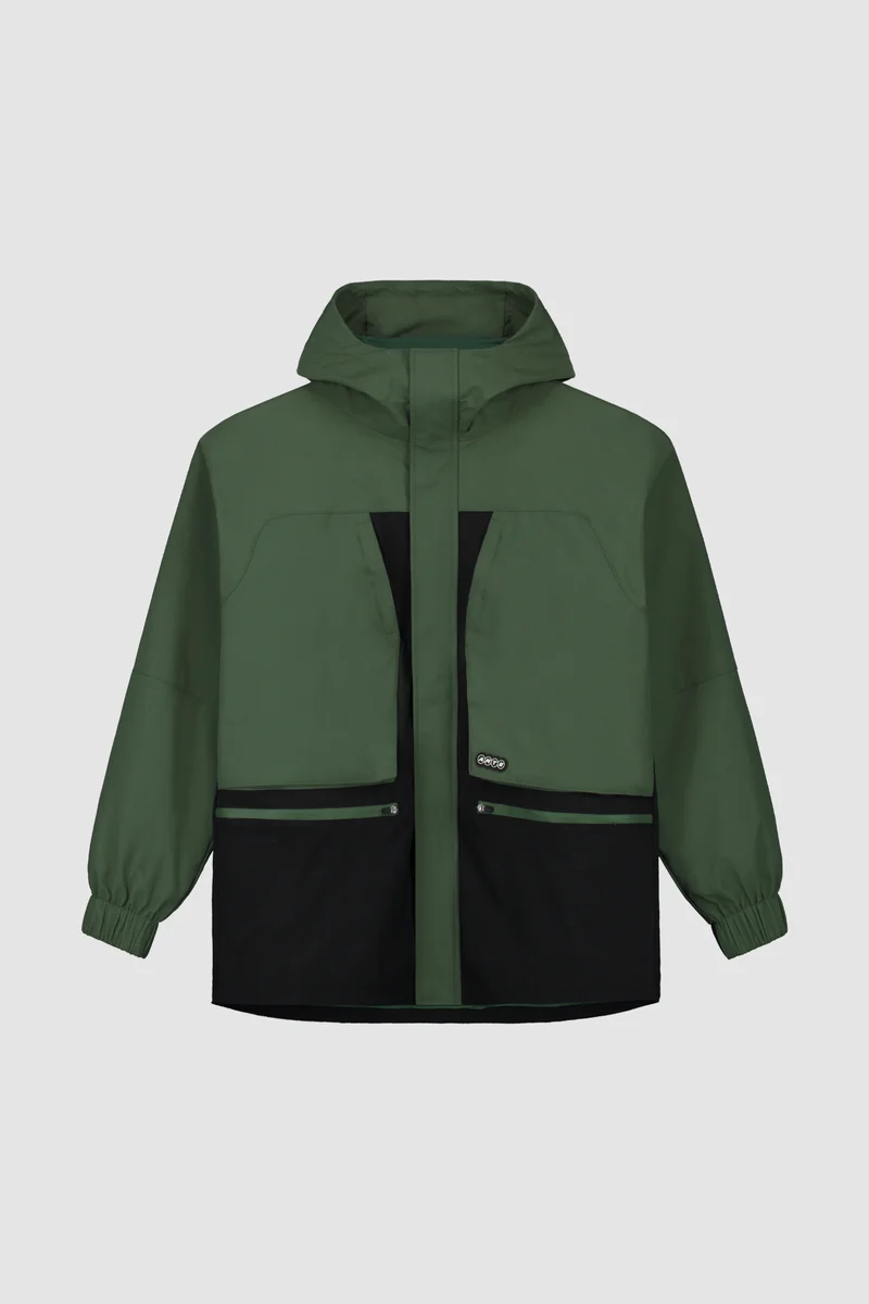 Veste contrastée Jake - Noir/vert