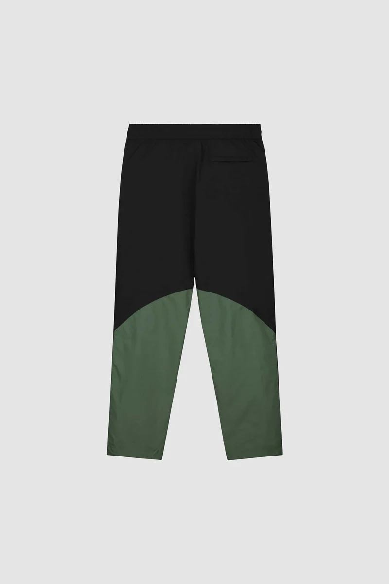 Pantalon contrasté Jake - noir/vert