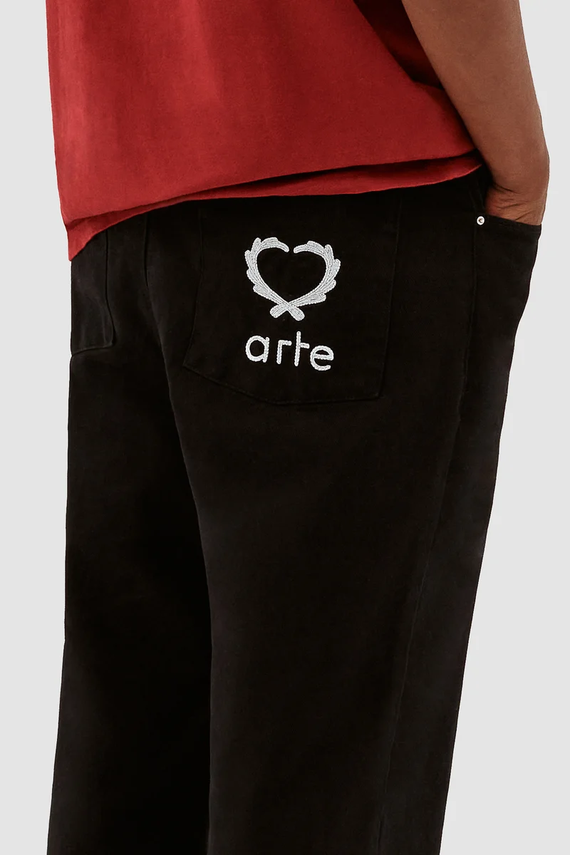 Pantalon Poage Back Heart - Noir