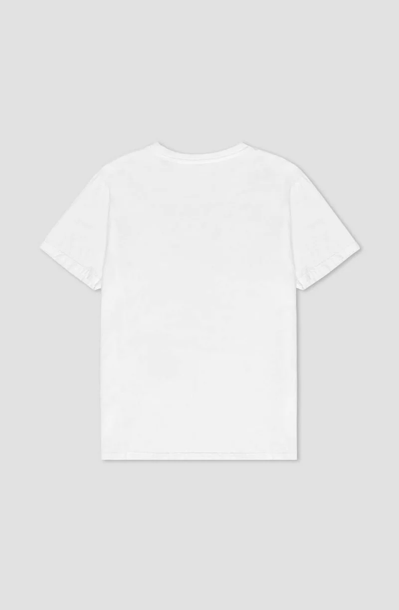 T-Shirt blanc délavé Takayama