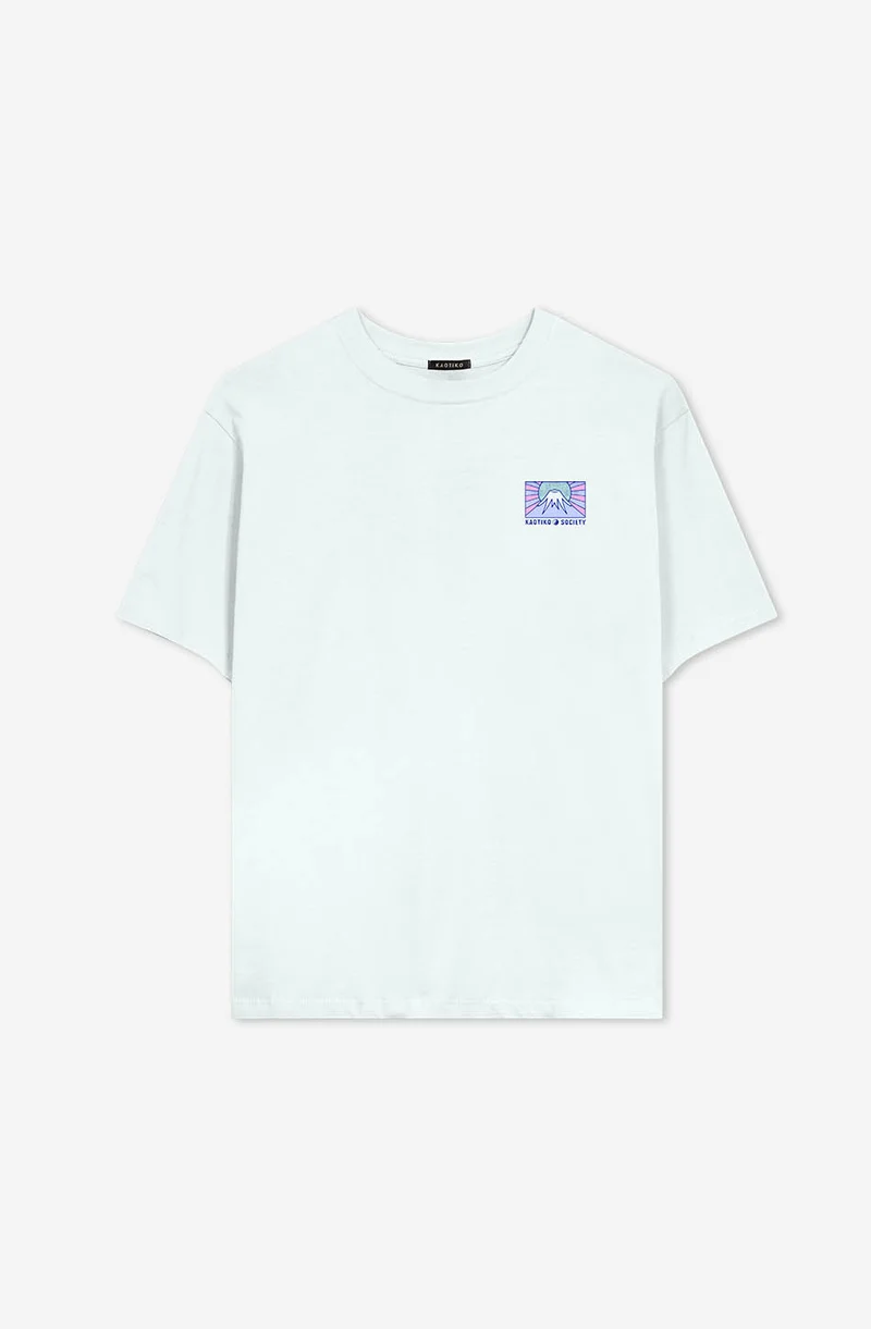 T-shirt Tokyo Cement rose délavé
