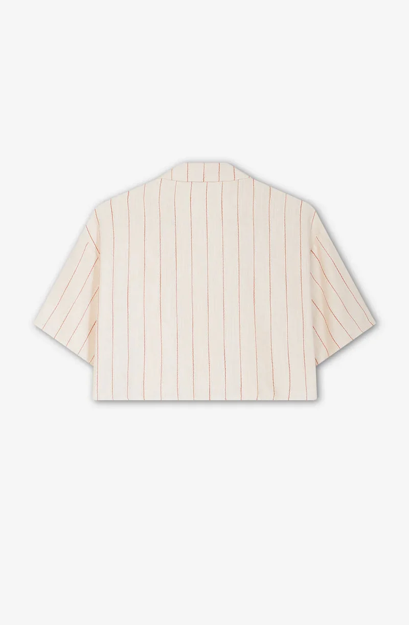 Chemise Barbacoa Stripes Ivory/ Burgundy