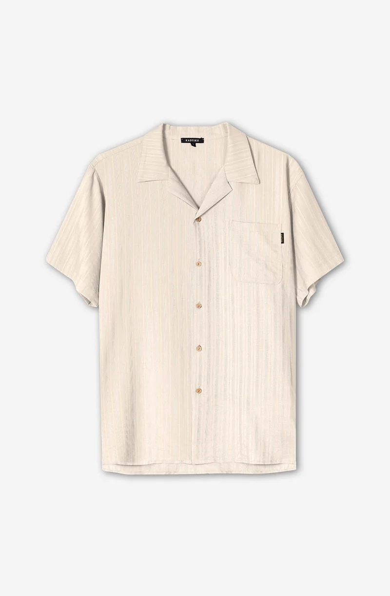 Camisa Ayaz Ivoire