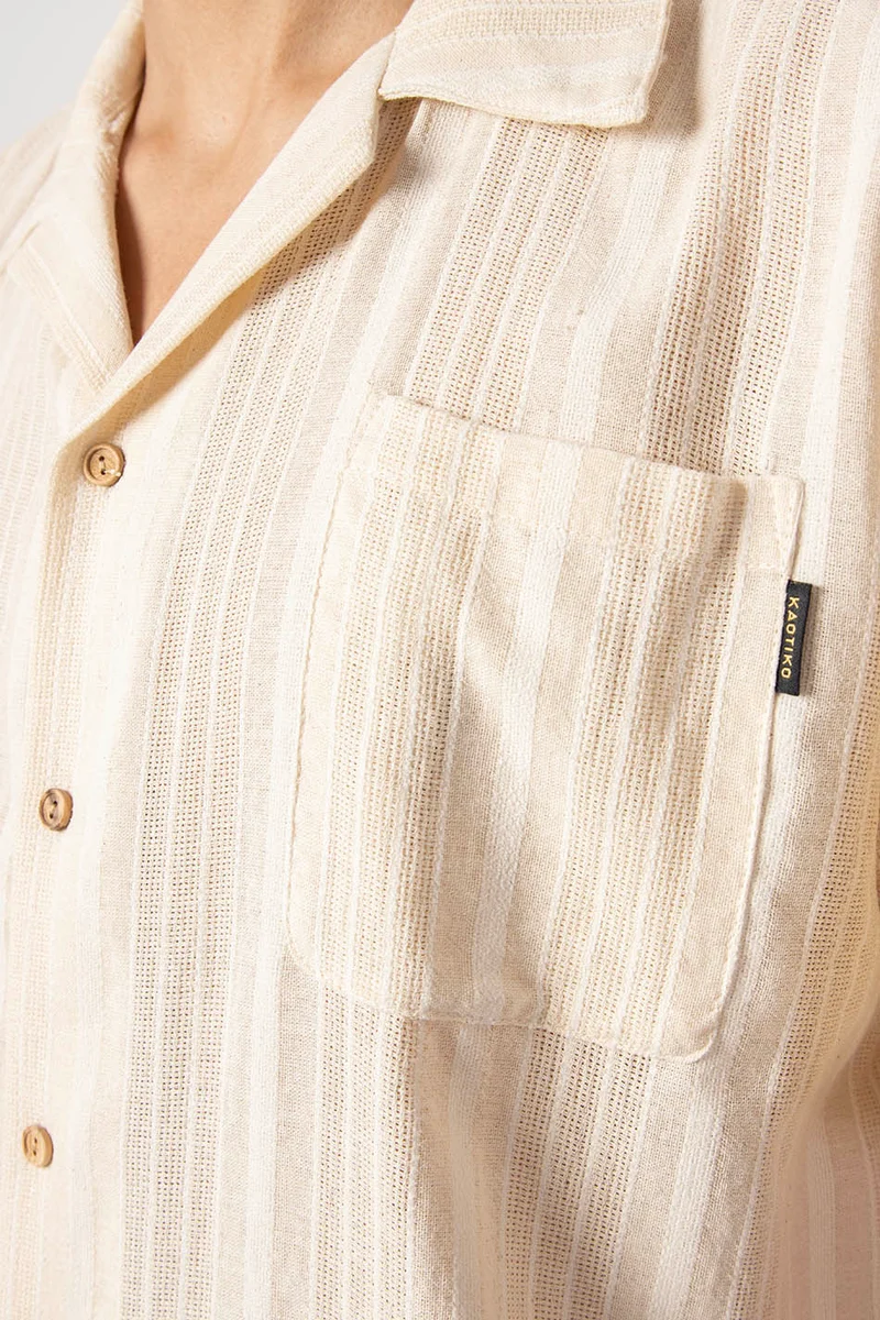 Camisa Ayaz Ivoire