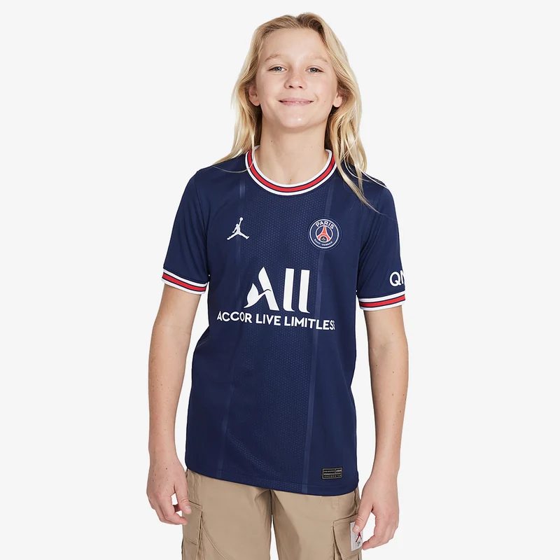Maillot Jordan x Paris Saint-Germain 21/22 Enfant Domicile Stadium SS