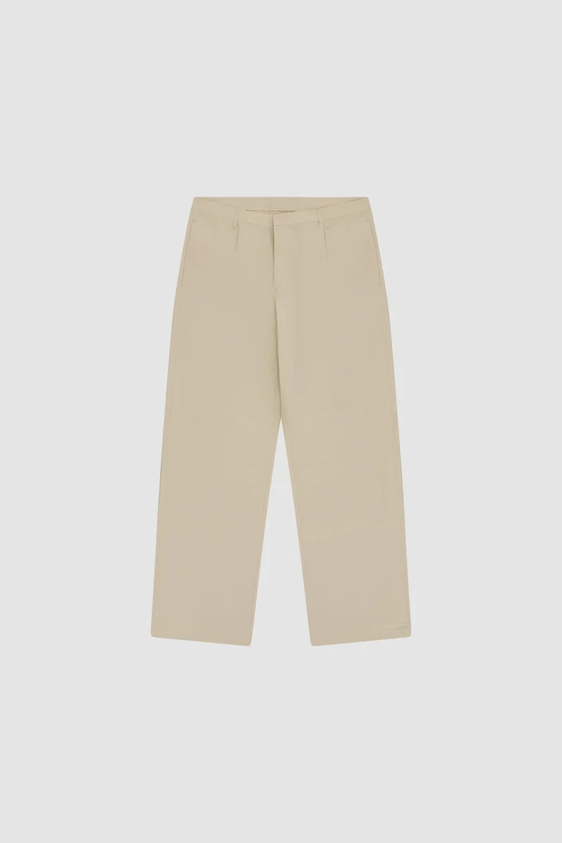 Pantalon à cordon de serrage Peter - Crème