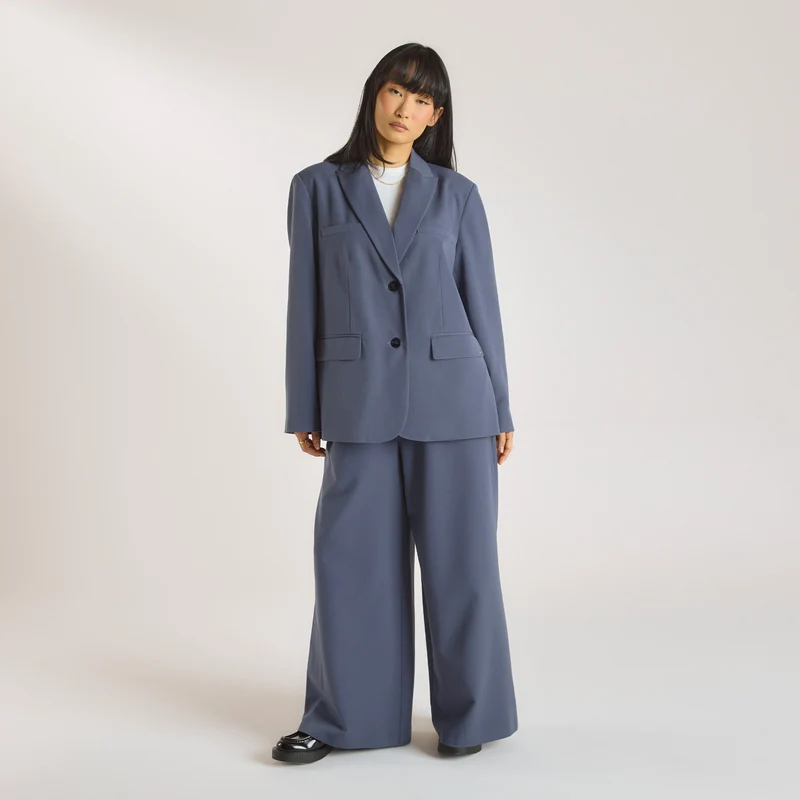 Blazer Oversize - Bleu