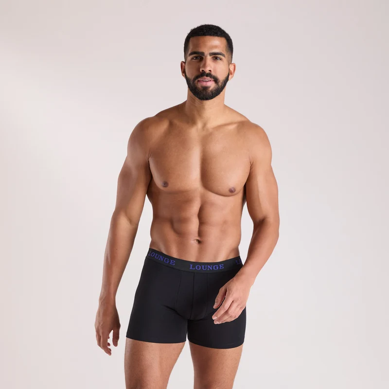 Boxers Everyday pour Homme (pack de 3) - Tout Noir