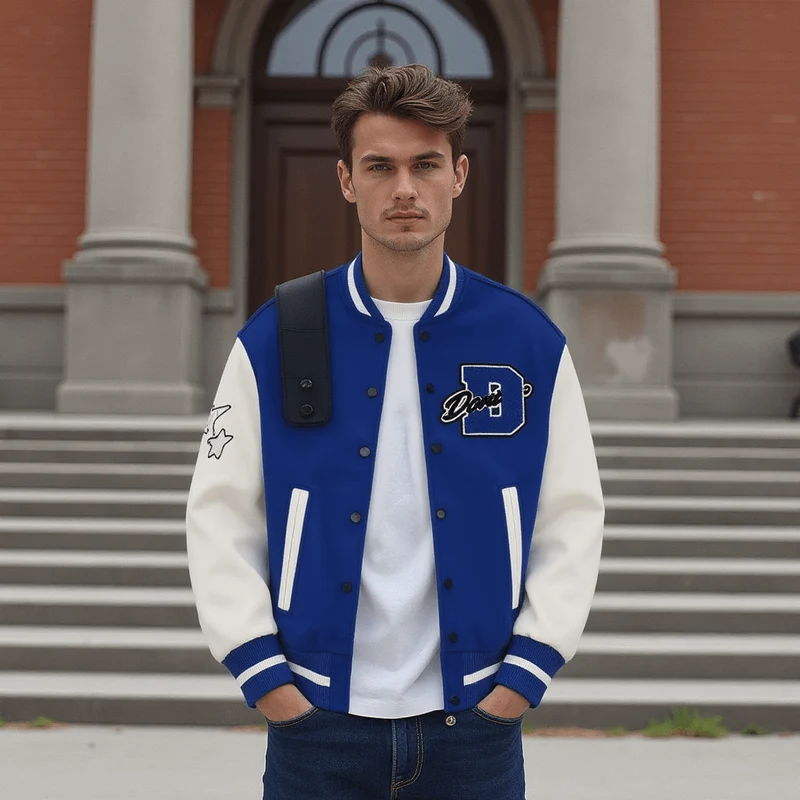 Jacket Universitaire Rouge